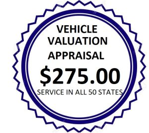 Order a Vehicle Valuation Appraisal
